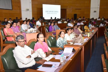 One day Review meeting was organized on 19th Sep 2024 in TNGMSSH, Omandurar Govt. Estate,Chennai in which the NGOs & CBOs across the state, Tmt. Supriya Sahu, I.A.S., Additional Chief Secretary of H&FW, Govt. of Tamil Nadu chaired the Review Meeting presided by Tmt.R.Seethalakshmi., I.A.S., Project Director TANSACS.. One day Review meeting was organized on 19th Sep 2024 in TNGMSSH, Omandurar Govt. Estate,Chennai in which the NGOs & CBOs across the state, Tmt. Supriya Sahu, I.A.S., Additional Chief Secretary of H&FW, Govt. of Tamil Nadu chaired the Review Meeting presided by Tmt.R.Seethalakshmi., I.A.S., Project Director TANSACS..